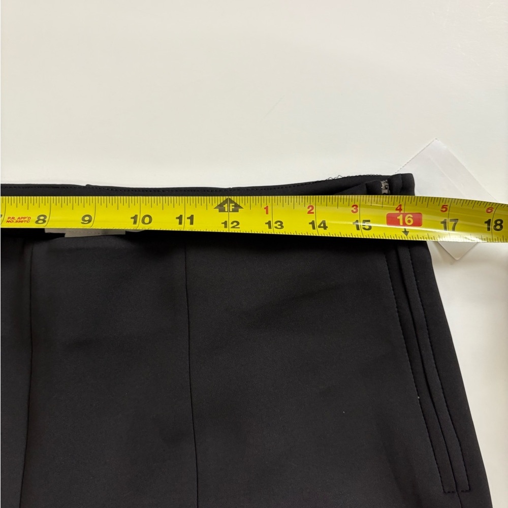 Good American Black Dress Pants Side Zip & Zip Ankles new with Tags Size XL - Picture 8 of 11